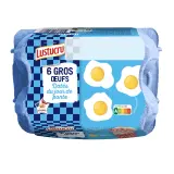 LUSTUCRU SELECTION Oeufs de poules de gros calibre élevées au sol