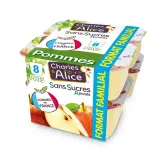 CHARLES & ALICE Spécialité pomme sans sucres ajoutés