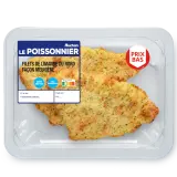 AUCHAN LE POISSONNIER Filet de limande meunière
