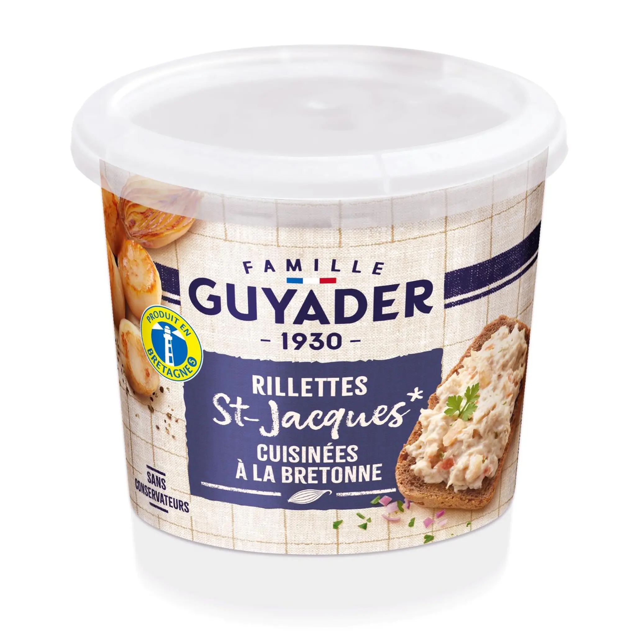 GUYADER Rillettes aux Saint Jacques à la Bretonne