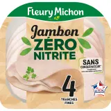 FLEURY MICHON Jambon zéro nitrite