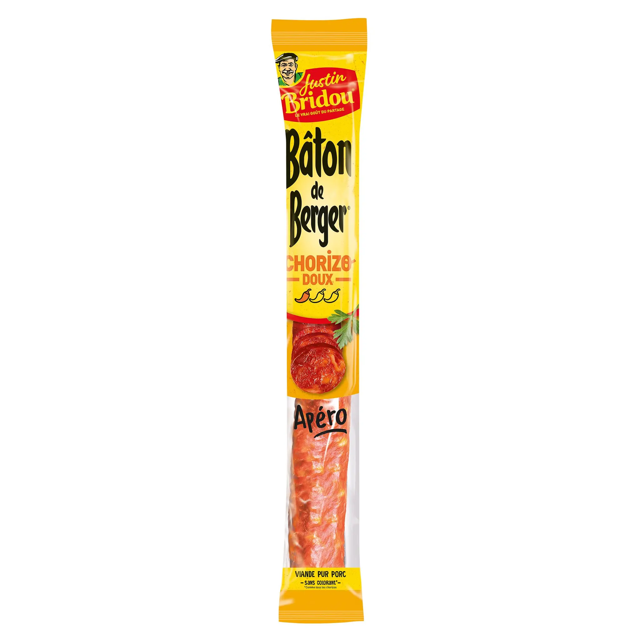 JUSTIN BRIDOU Bâton de Berger chorizo doux