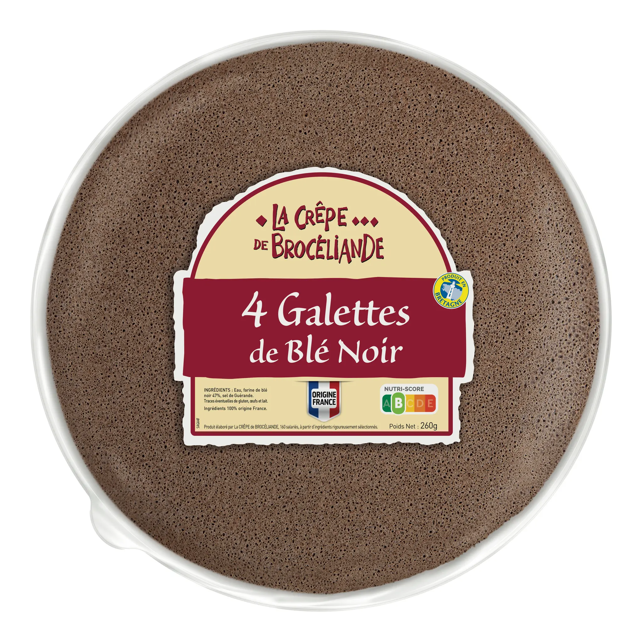 LA CREPE DE BROCELIANDE Galettes de blé noir