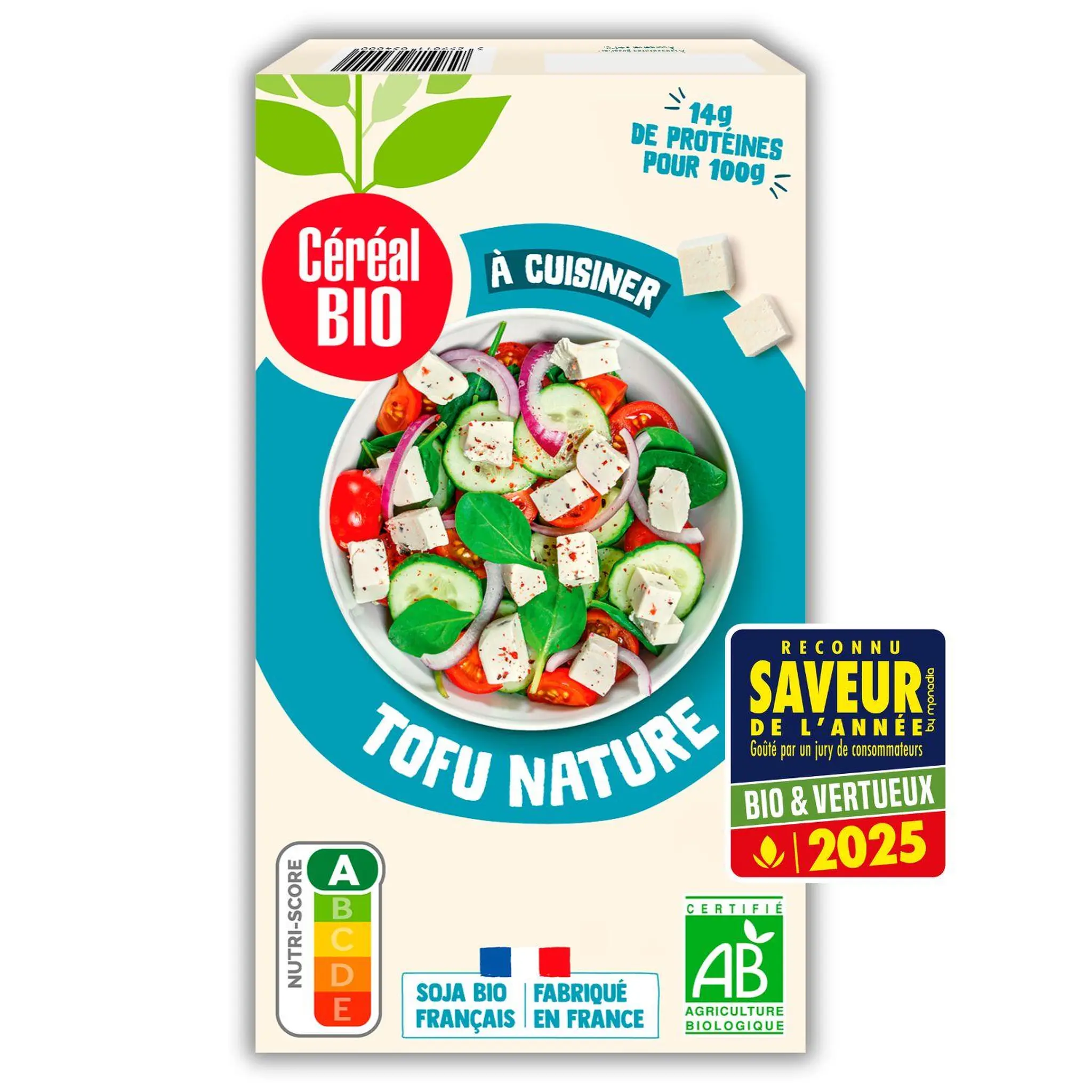 CÉRÉAL BIO Tofu nature