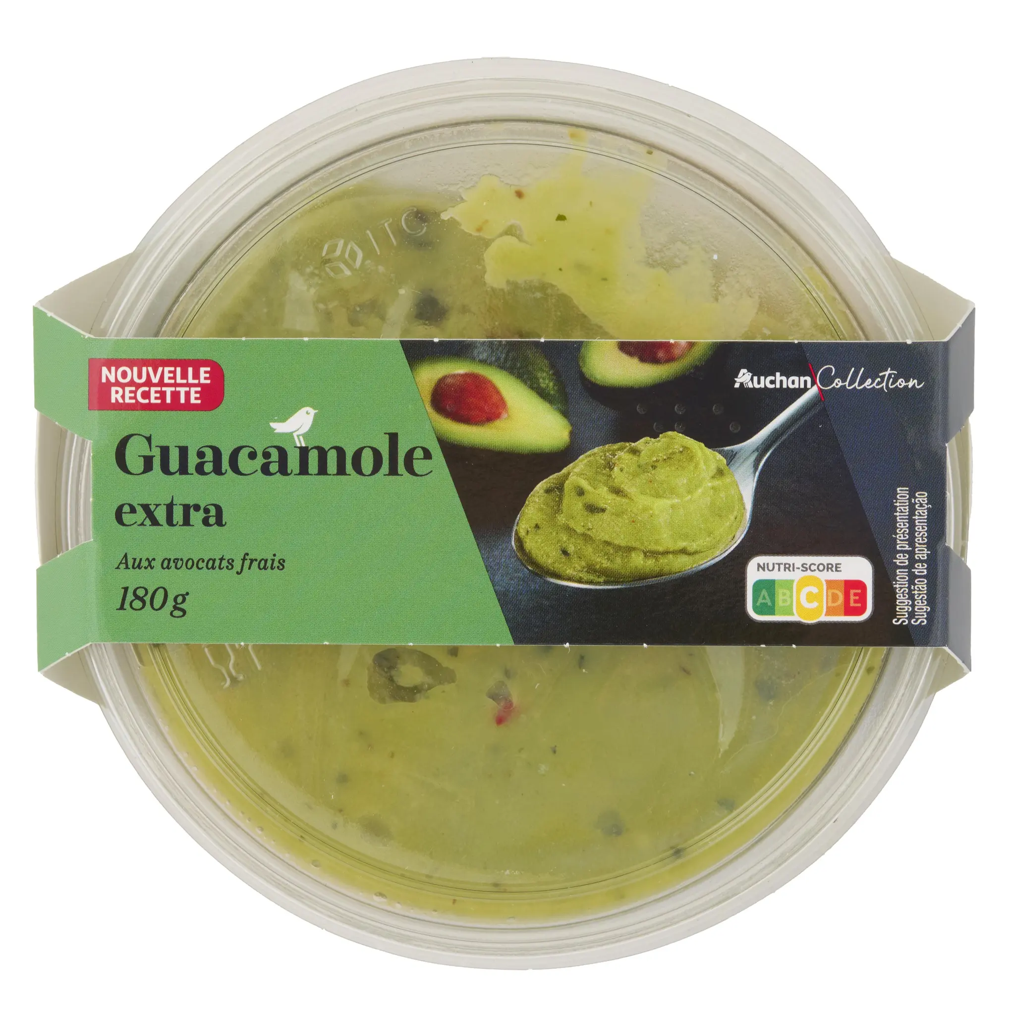 AUCHAN COLLECTION Guacamole extra aux avocats frais