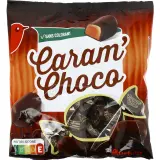 AUCHAN Caram'choc bonbons au chocolat fourrés au caramel