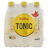 AUCHAN Boisson pétillante tonic bouteilles