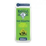 LE PETIT MARSEILLAIS Gel douche et bain extra doux feuille d'olivier et tilleul bio