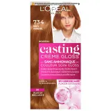 L'OREAL Casting crème gloss coloration 7.34 miel ambré