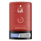 TAFT Gel fixation extra forte doux sur les cheveux & le cuir chevelu séchage express force 12