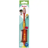 AUCHAN Brosse à dents souple pour enfants 6 ans+