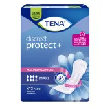 TENA Discreet protect + Serviettes hygiénique incontinence maxi