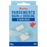 AUCHAN Pansement bain et douche 2 modèles