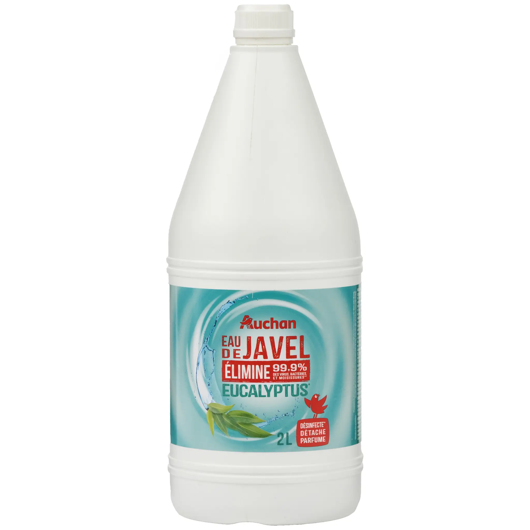 AUCHAN Eau de javel désinfectant eucalyptus