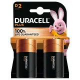DURACELL 2 piles alcalines D / LR20