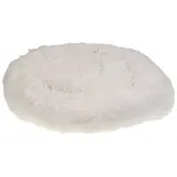 Lit Pour Animal Kulu Fourrure Synthétique Blanc Cassé BELIANI