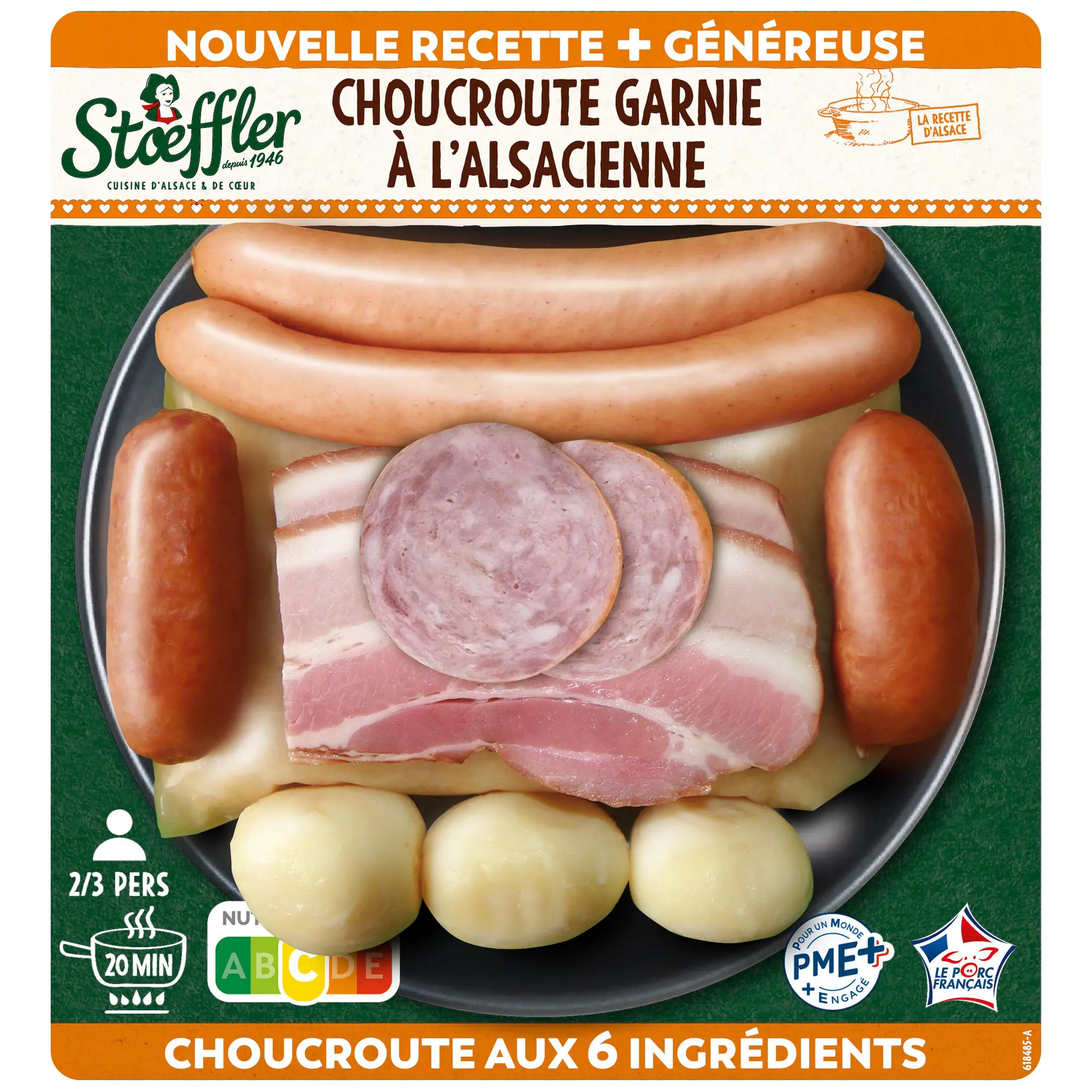 STOEFFLER Choucroute garnie à l'alsacienne