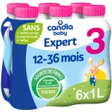 CANDIA BABY Lait de croissance liquide dès 12 mois