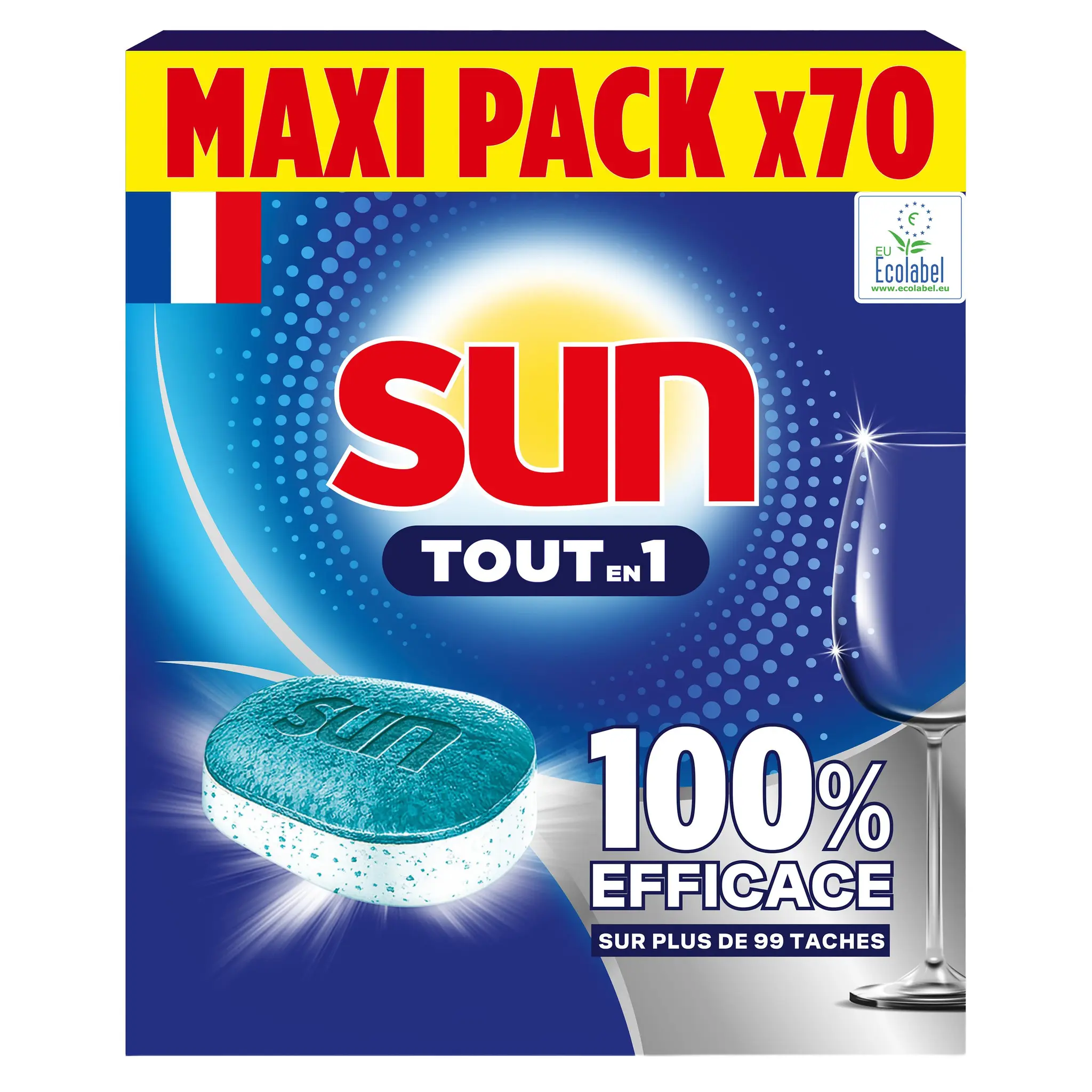 SUN Tablettes lave-vaisselle tout en 1