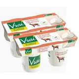 Vrai Yaourt de chèvre nature, Bio, Lot de 2 - 2x125g