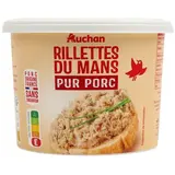 Auchan Rillettes du Mans Pur Porc, 400g