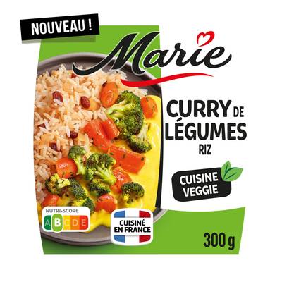 Marie Curry de Légumes, 1 Part - 300g