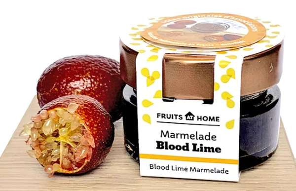 Marmelade citron caviar bloodlime, Fruits at Home (50 g)