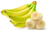 Lot de 5 bananes tournantes verte (1 main) (calibre moyen), Côte d'Ivoire