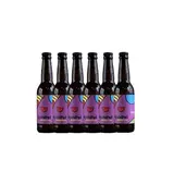 Lot de 6 Kombucha aux feuilles de cassissier BIO, Archipel (33 cl)