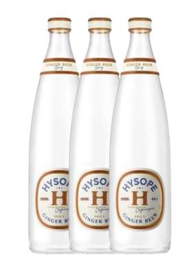 Lot de 3 x Ginger Beer BIO, Hysope (75 cl)