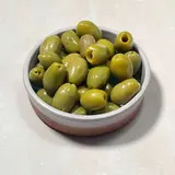 Olives vertes de Sicile au naturel dénoyautées, Frichti (150 g)