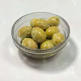 Olives vertes de Sicile au naturel avec noyau, Frichti (150 g)