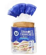 Pain de mie nature, U (550 g)