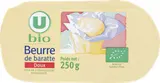 Beurre doux de baratte BIO, U (250 g)