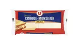 Tranches de fromage fondu à l'emmental pour croque monsieur, U (20 tranches, 340 g)