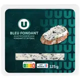 Bleu fondant à pâte persillée au lait pasteurisé, U (125 g)