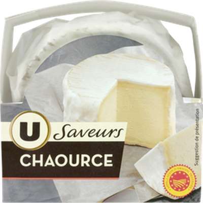Chaource AOP au lait thermisé, U (250 g)