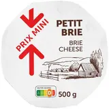 Petit brie pasteurisé 32%MG, Prix Mini (500 g)
