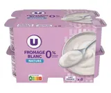 Fromage blanc 0% MG, U (8 x 100 g)