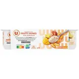 Yaourts aux fruits jaunes et morceaux, U (8 x 125 g)