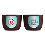 Crème dessert au chocolat noir, U (4 x 125 g)
