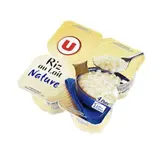 Riz au lait nature, U (4 x 115 g)