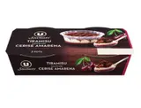 Dessert pâtissier tiramisu saveur cerise amarena, U Saveurs (2 x 100 g)