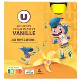 Crème dessert à la Vanille, U (4 x 85 g)