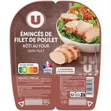 Emincés de filet de poulet rôti au four, U (2 x 75 g)