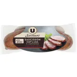 Saucisson à l'ail fumé à l'ancienne, U Saveurs (250 g)