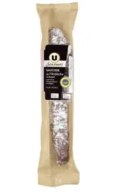 Saucisse de l'Ardèche IGP, U Saveurs (200 g)
