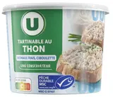 Tartinable au thon fromage frais ciboulette, U (140 g)