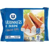 Bâtonnets de surimi saveur crabe, U (x 18, 288 g)