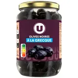 Olives noires à la grecque, U (250 g)